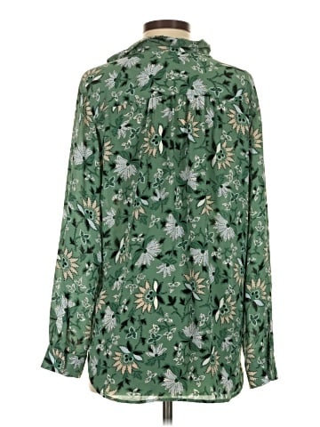 Ann Taylor Long Sleeve Blouse (view 2)
