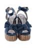 Miu Miu Blue Denim 95mm Platform Sandals Size EU 39 1/2 - photo 2