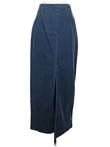 Faconnable Denim Skirt (view 2)