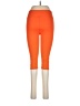 Fabletics Color Block Orange Active Pants Size M - photo 2