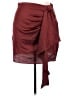 Venus Burgundy Formal Skirt Size 16 - photo 1