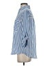 A. Byer 100% Polyester Stripes Blue 3/4 Sleeve Blouse Size S - photo 5