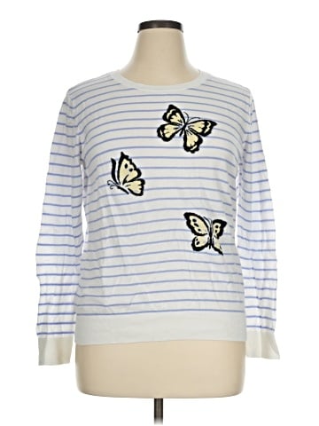 Ann Taylor LOFT Outlet Long Sleeve T-Shirt (view 1)