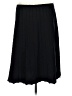 Eileen Fisher Solid Black Formal Skirt Size L - photo 2