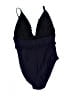 J.Crew Solid Blue One Piece Swimsuit Size 14 - photo 2