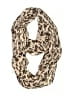Chico's 100% Polyester Animal Print Tan Scarf One size - photo 1
