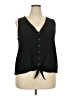 Sanctuary Black Sleeveless Blouse Size 2X - photo 1