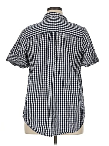 Crown & Ivy Short Sleeve Button-Down Shirt (view 2)