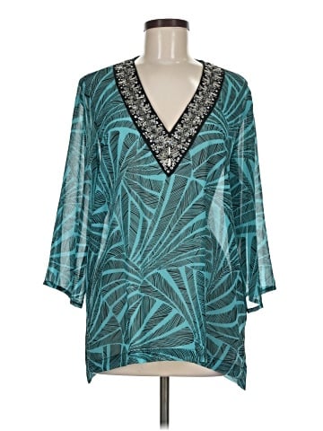 MICHAEL Michael Kors 3/4 Sleeve Blouse (view 1)