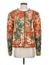 &merci 100% Polyester Print Orange Jacket Size S - photo 1