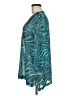 MICHAEL Michael Kors 100% Polyester Teal 3/4 Sleeve Blouse Size M (estimated) - photo 5