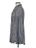 CAbi Houndstooth Blue Long Sleeve Blouse Size M - photo 5