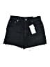 Zara Black Denim Shorts Size 8 - photo 1