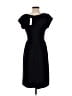 J.Crew Solid Black Casual Dress Size 2 - photo 2
