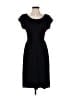 J.Crew Solid Black Casual Dress Size 2 - photo 1
