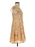 Mine Paisley Tan Casual Dress Size S - photo 4