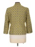 Kasper Print Yellow Blazer Size 10 - photo 2