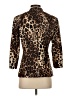 Carmen Carmen Marc Valvo Animal Print Brown Blazer Size S - photo 2