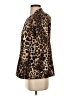 Carmen Carmen Marc Valvo Animal Print Brown Blazer Size S - photo 5