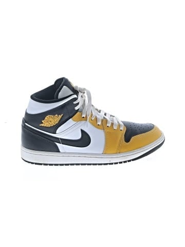 Air Jordan 1 Mid Yellow Ochre Sneakers (view 1)