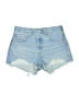 Levi's 100% Cotton Blue Denim Shorts Size 28 waist - photo 1