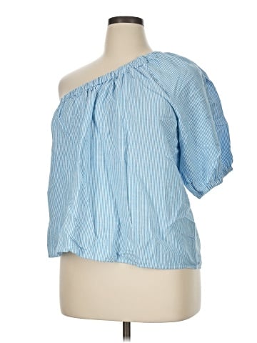 Ann Taylor LOFT Short Sleeve Blouse (view 1)