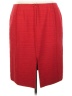 Marina Rinaldi Chevron-herringbone Red Formal Skirt Size 18 (27) - photo 2
