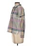 Fossil Color Block Gray Short Sleeve Blouse Size XS - photo 5