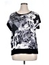 Apt. 9 Black Short Sleeve Top Size XL - photo 1