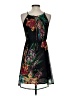 Old Navy 100% Polyester Floral Black Cocktail Dress Size XS - photo 2