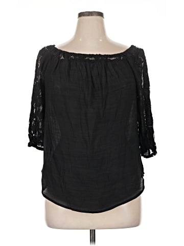 Unique Spectrum 3/4 Sleeve Blouse (view 1)