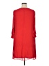 MSK 100% Polyester Solid Red Casual Dress Size 14 - photo 2