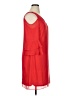 MSK 100% Polyester Solid Red Casual Dress Size 14 - photo 4
