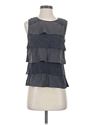 Kristensen DU NORD Sleeveless Silk Top (view 1)