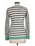 Olive and Oak Stripes Green Pullover Sweater Size L - photo 2