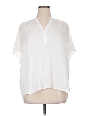 Crown & Ivy Short Sleeve Blouse (view 1)