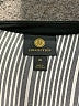 JM Collection Stripes Black Long Sleeve Blouse Size 0X - photo 7