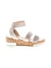 Just Fab White Wedges Size 8 - photo 1