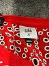 CAbi 100% Cotton Red 3/4 Sleeve Blouse Size XS - photo 7