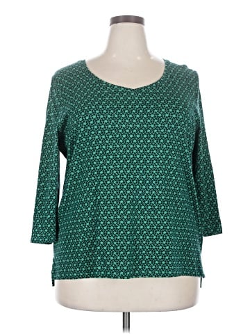 Talbots 3/4 Sleeve T-Shirt (view 1)