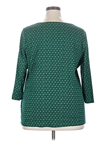 Talbots 3/4 Sleeve T-Shirt (view 2)