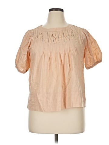 CALVIN KLEIN JEANS Short Sleeve Blouse (view 1)