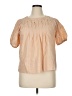 CALVIN KLEIN JEANS Orange Short Sleeve Blouse Size XL - photo 1