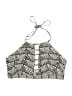 MYNAH Chevron-herringbone Ivory Swimsuit Top Size 18 - photo 1