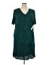 Connected Apparel 100% Polyester Teal Cocktail Dress Size 20 - photo 1