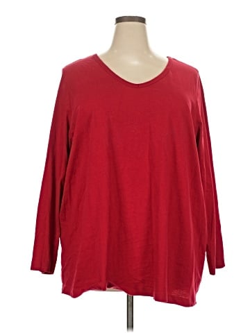 Woman Within 3/4 Sleeve T-Shirt (view 1)
