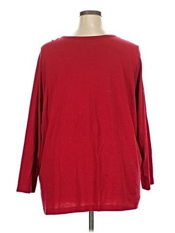 Woman Within 3/4 Sleeve T-Shirt (view 2)