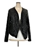 Torrid 100% Polyester Metallic Silver Blazer Size 4X Plus (4) - photo 1