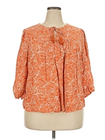 Skies Are Blue 3/4 Sleeve Blouse (view 1)