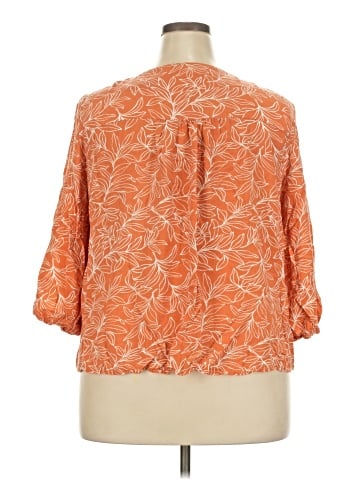 Skies Are Blue 3/4 Sleeve Blouse (view 2)
